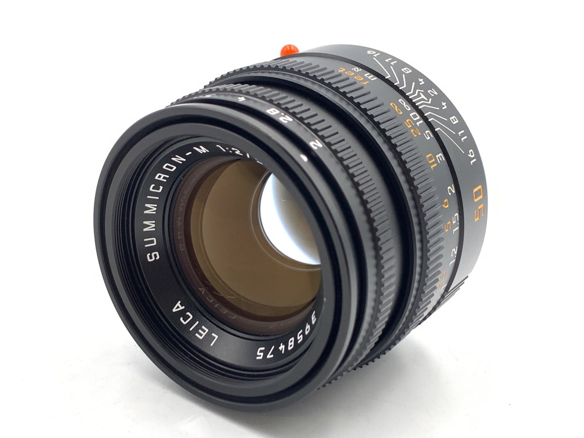 ライカ ズミクロンM 50mm F2 フード内蔵 ブラック