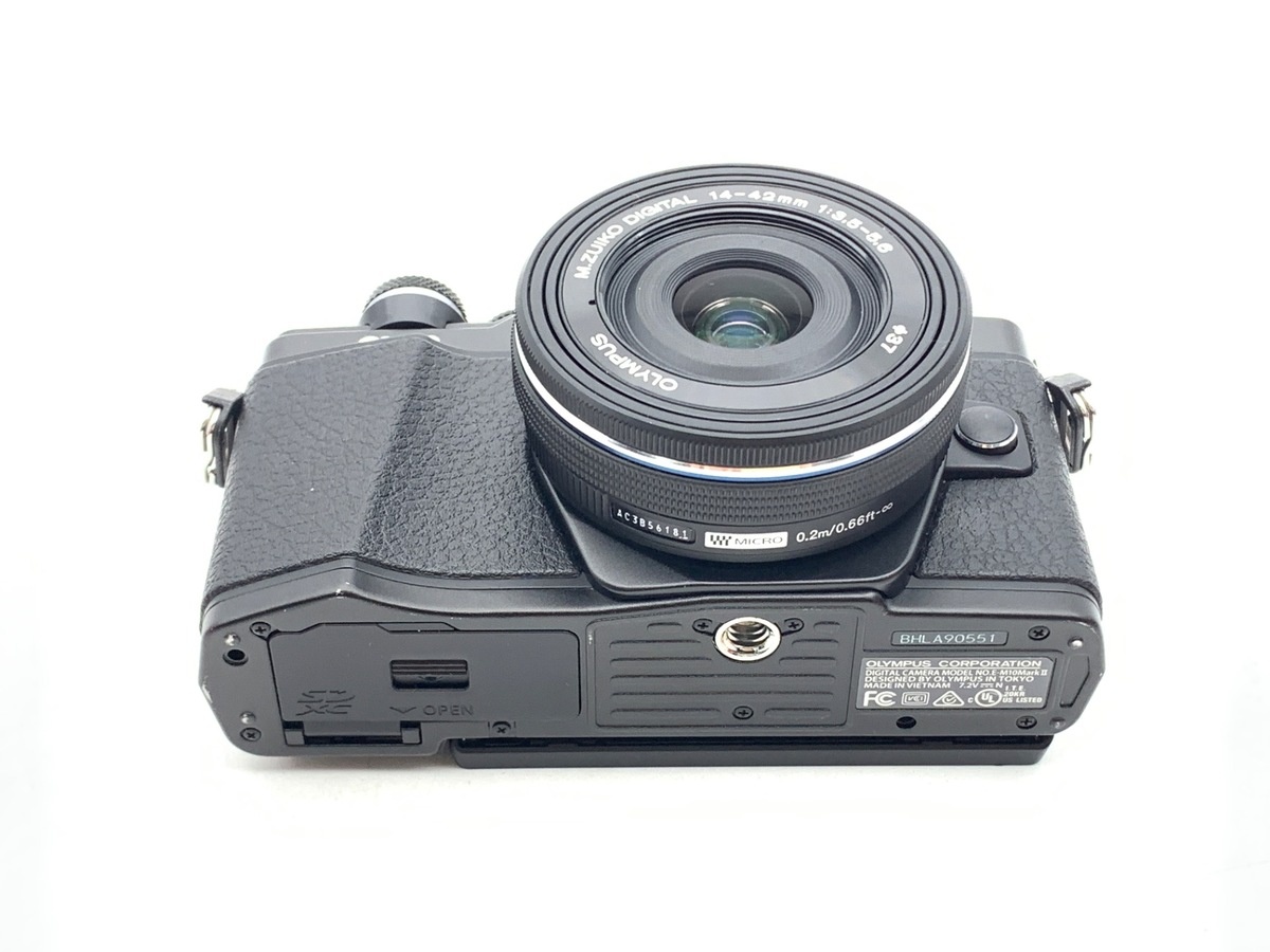 オリンパス OM-D E-M10 MarkII 14-42mm EZ レンズキット ブラック