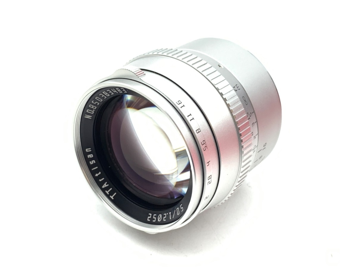 銘匠光学 TTArtisan 50mm f/1.2 C マイクロフォーサーズ用 シルバー