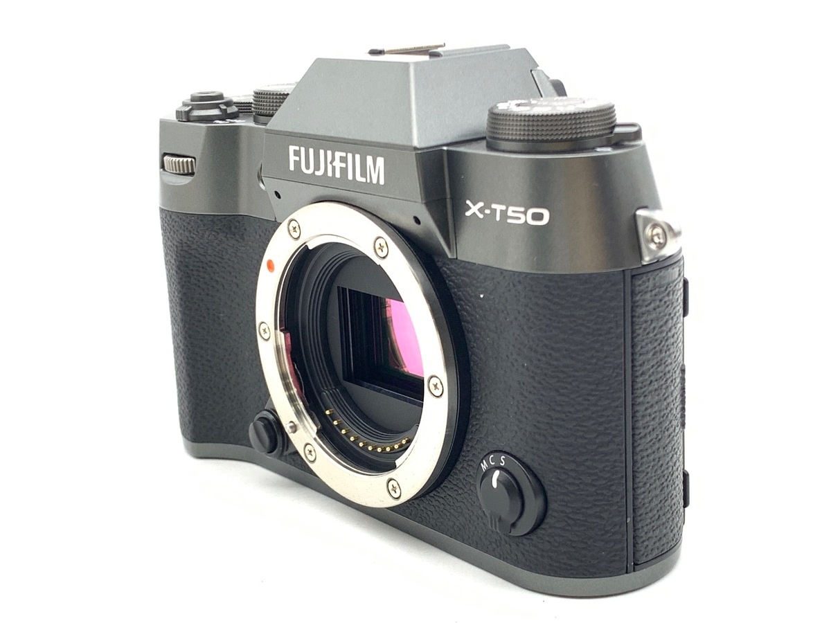 フジフイルム X-T50 ボディ チャコールシルバー