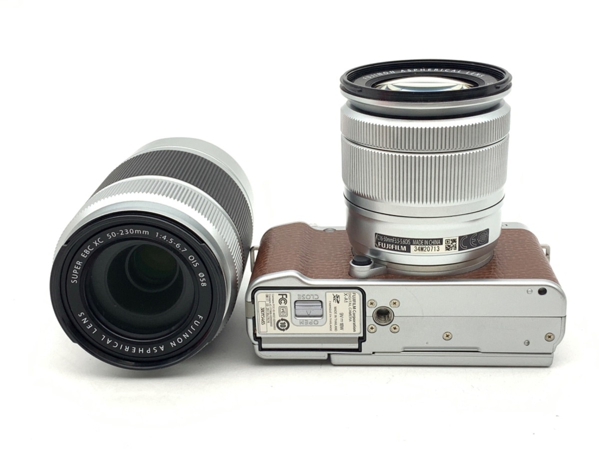 フジフイルム X-A1 ダブルズームレンズキット ブラウン