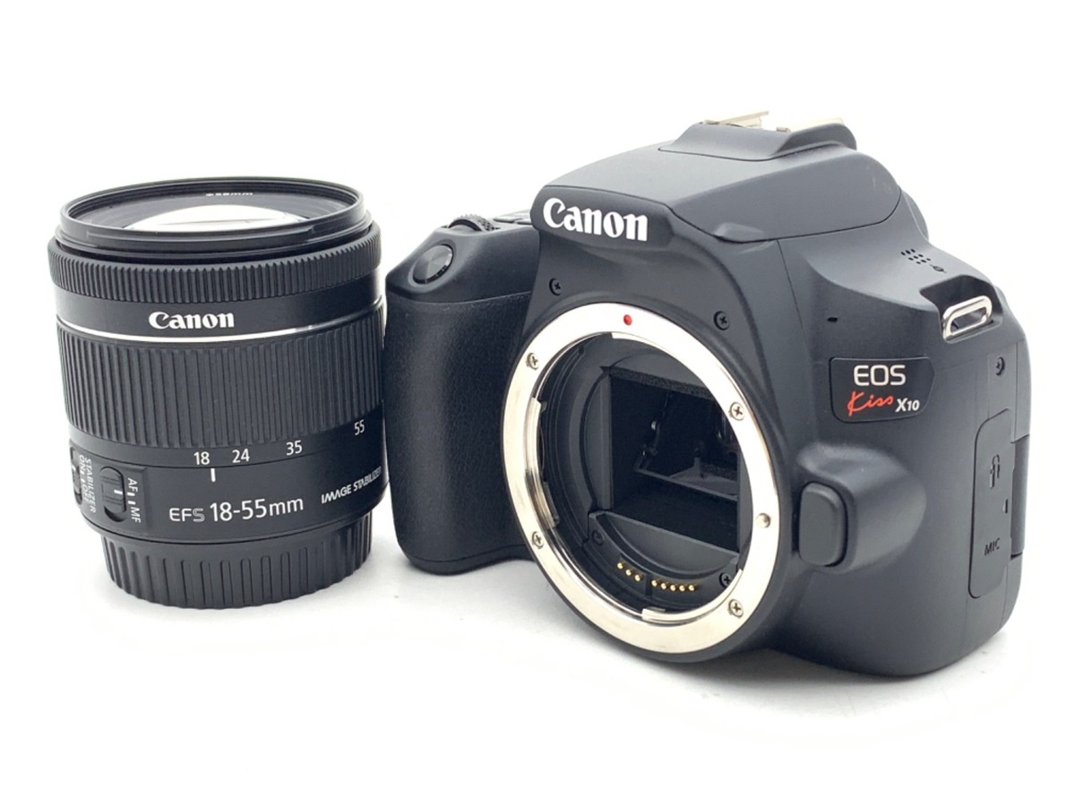 キヤノン EOS Kiss X10 EF-S18-55 IS STM レンズキット ブラック