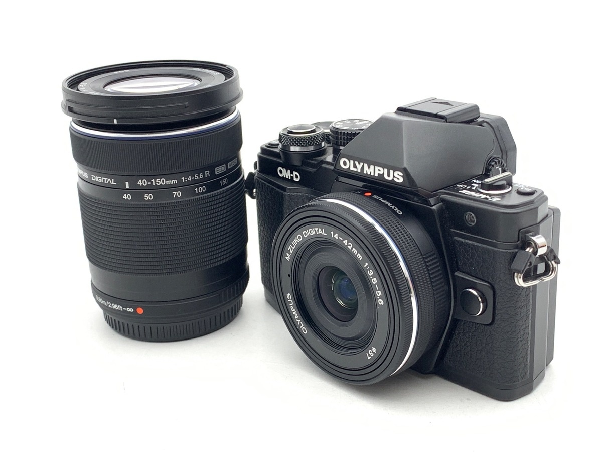 オリンパス OM-D E-M10 MarkII EZ ダブルズームキット ブラック