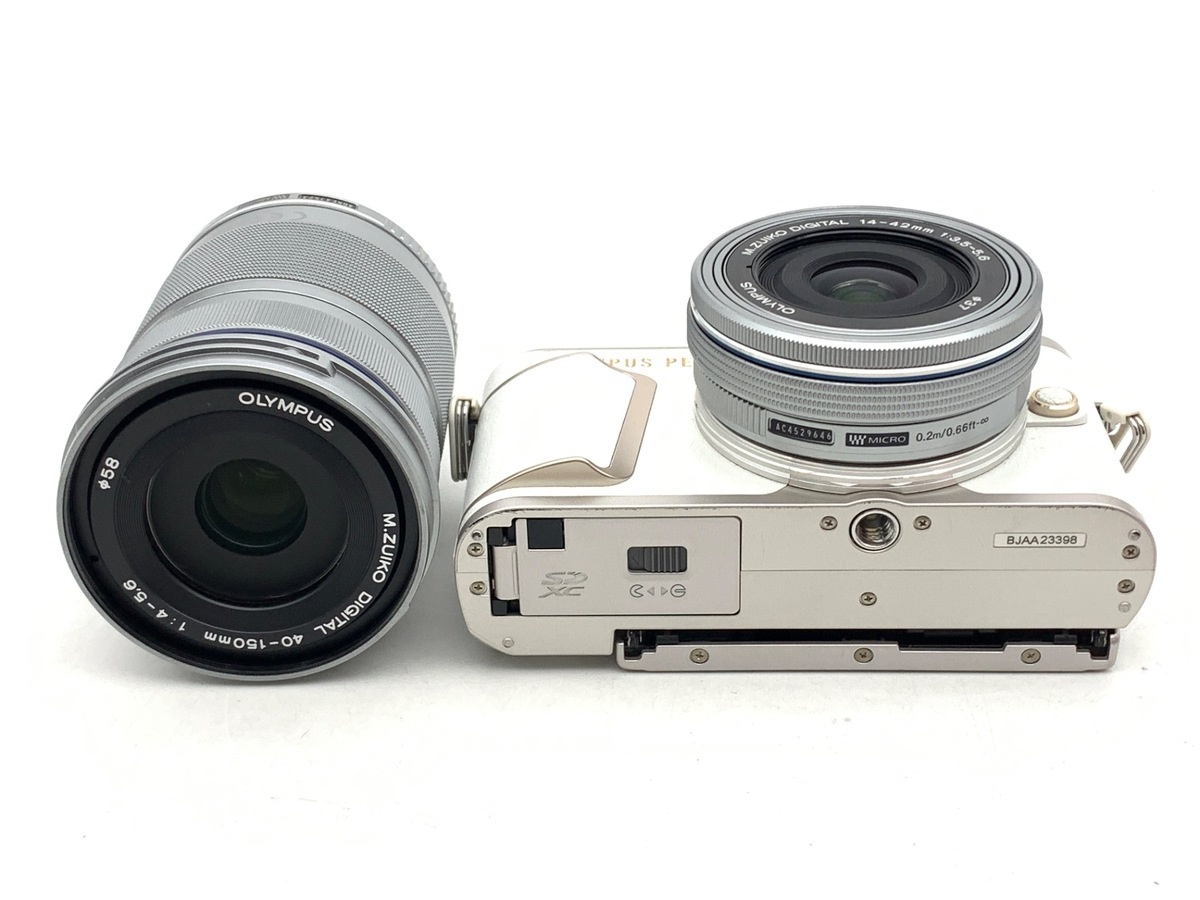 オリンパス PEN E-PL10 EZダブルズームキット ホワイト