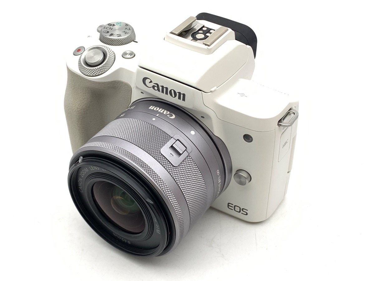 キヤノン EOS Kiss M2 EF-M15-45 IS STM レンズキット ホワイト