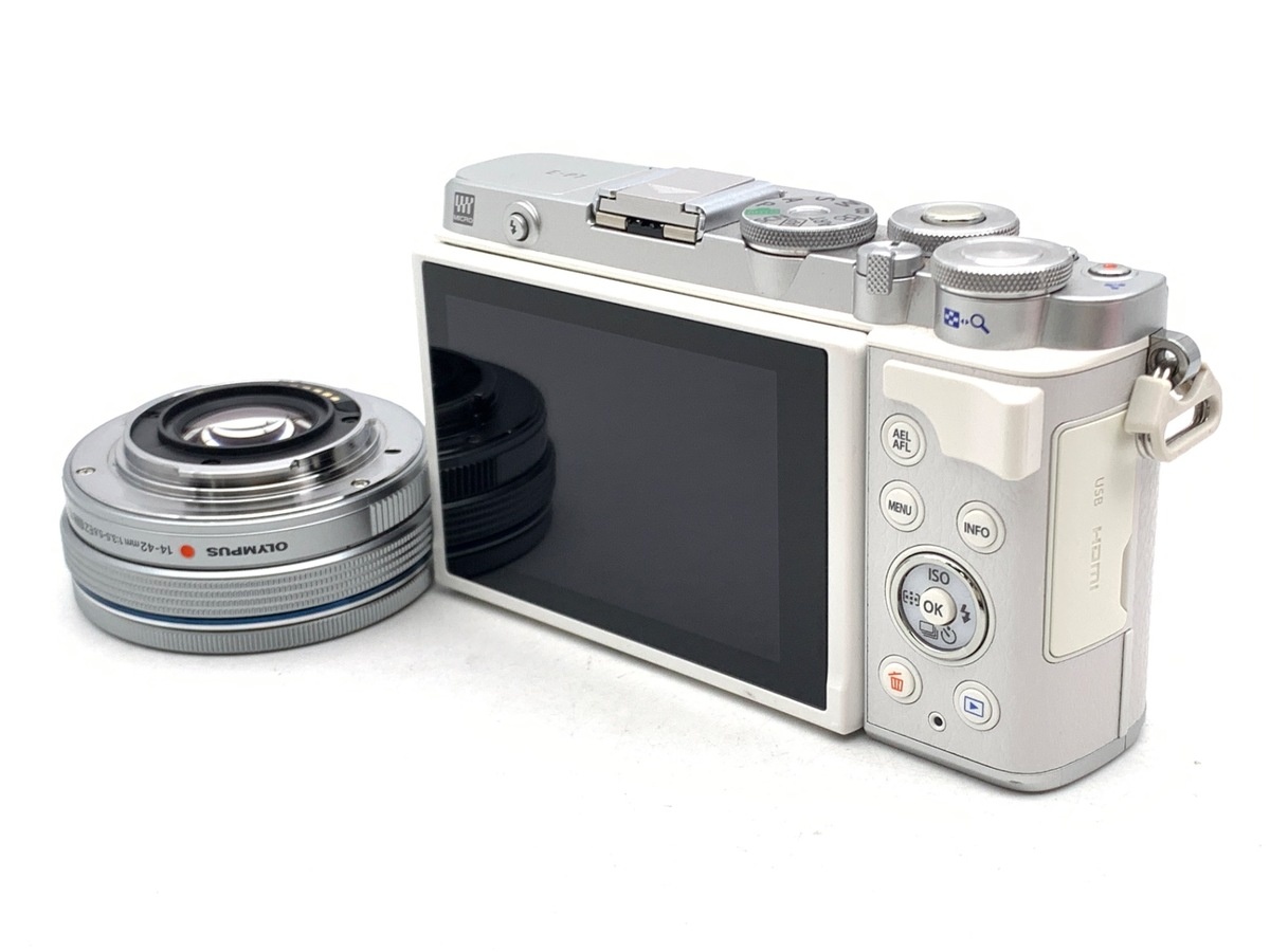 オリンパス PEN E-P7 14-42mm EZレンズキット ホワイト