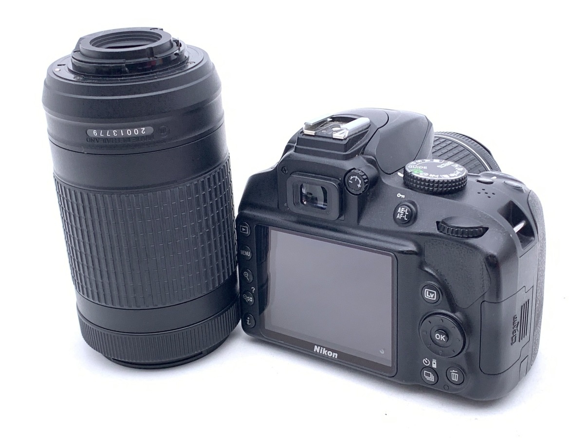 ニコン D3400 ダブルズームキット ブラック