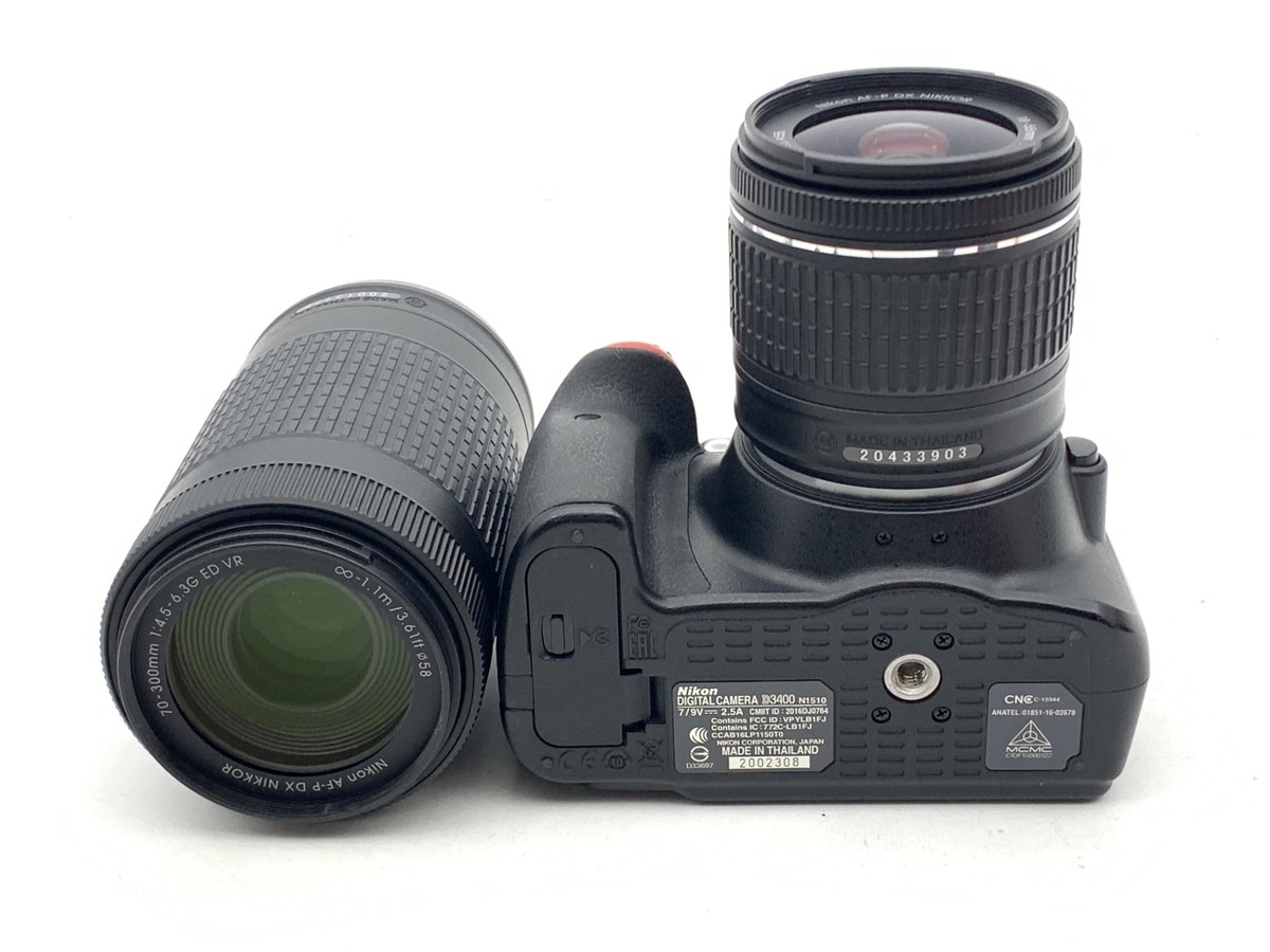 ニコン D3400 ダブルズームキット ブラック