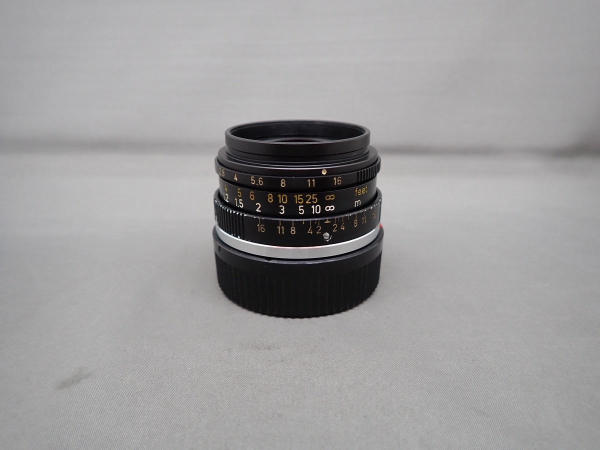 ライカ ズミクロンM 35mm F2 ブラック 6枚玉