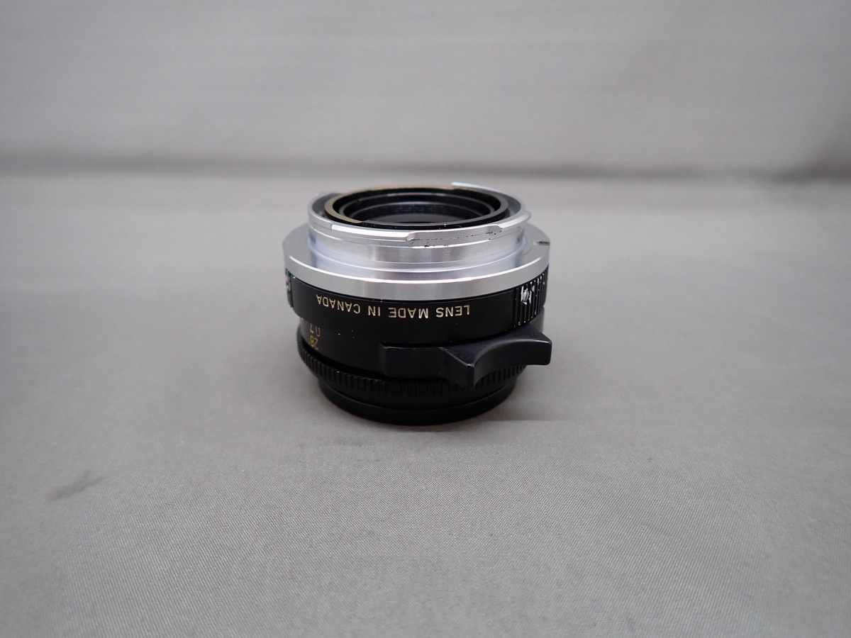 ライカ ズミクロンM 35mm F2 ブラック 6枚玉