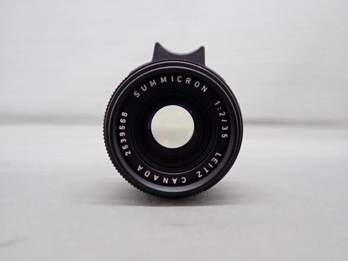 ライカ ズミクロンM 35mm F2 ブラック 6枚玉