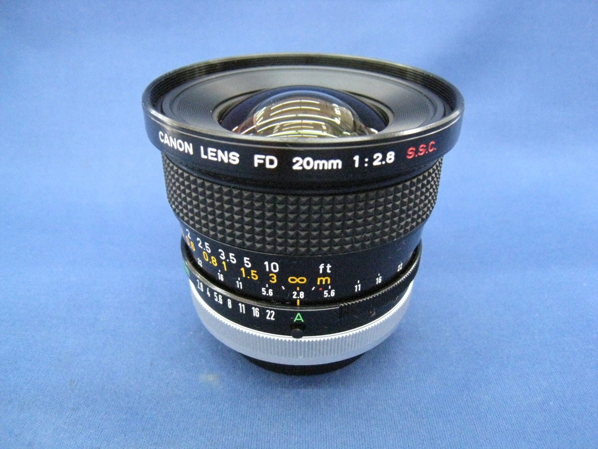 キヤノン FD 20mm F2.8 SSC