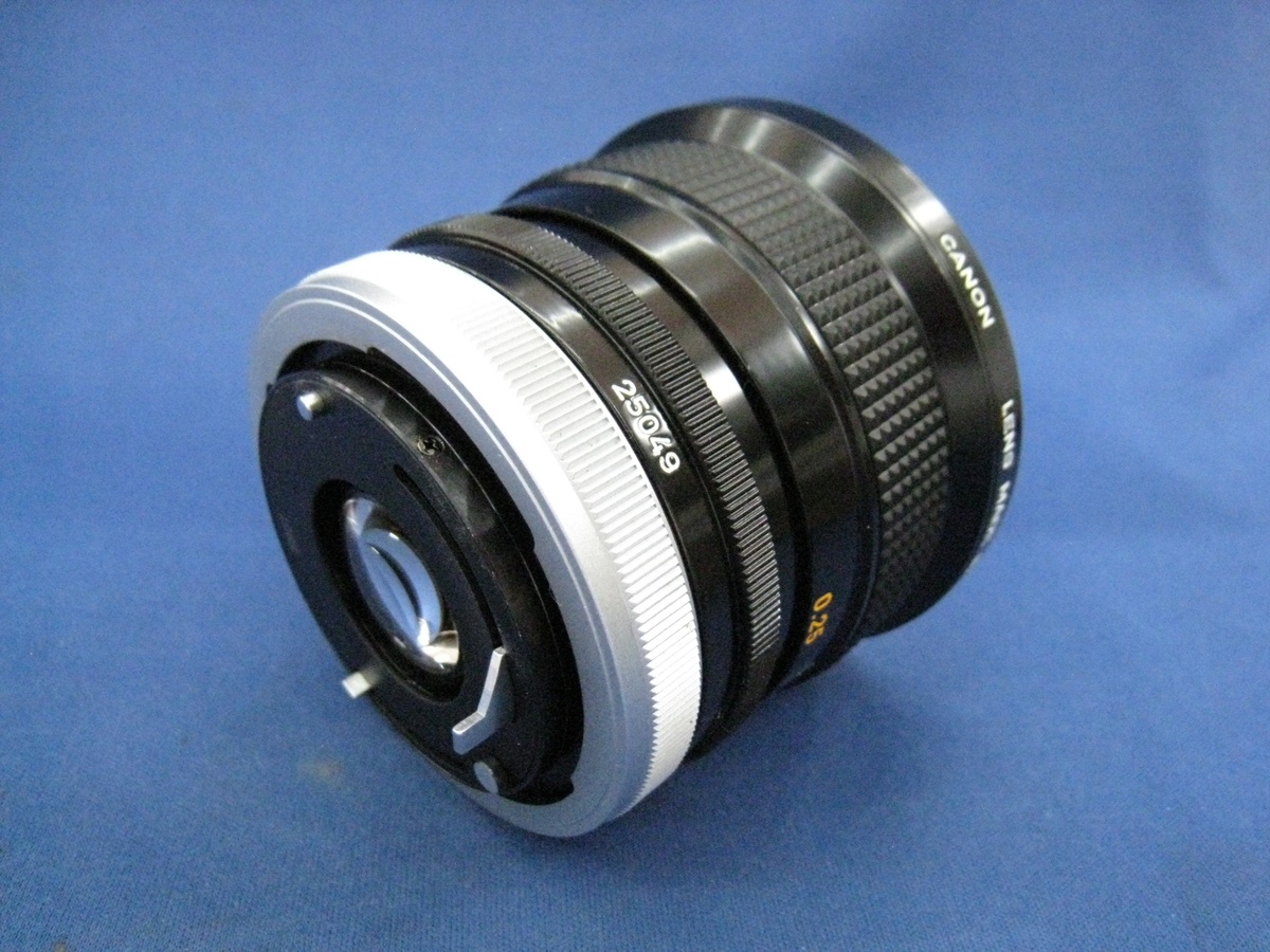 キヤノン FD 20mm F2.8 SSC