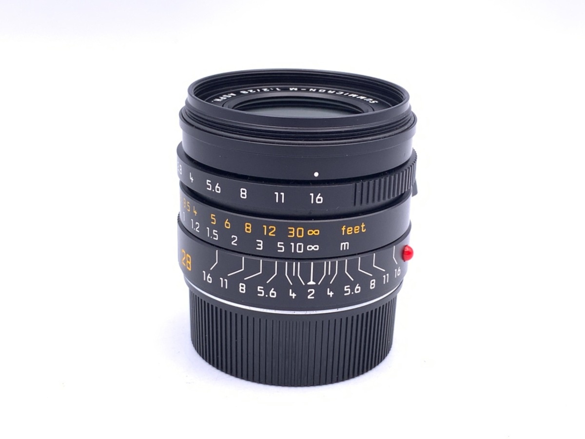 ライカ ズミクロン M f2/28mm ASPH. ブラック