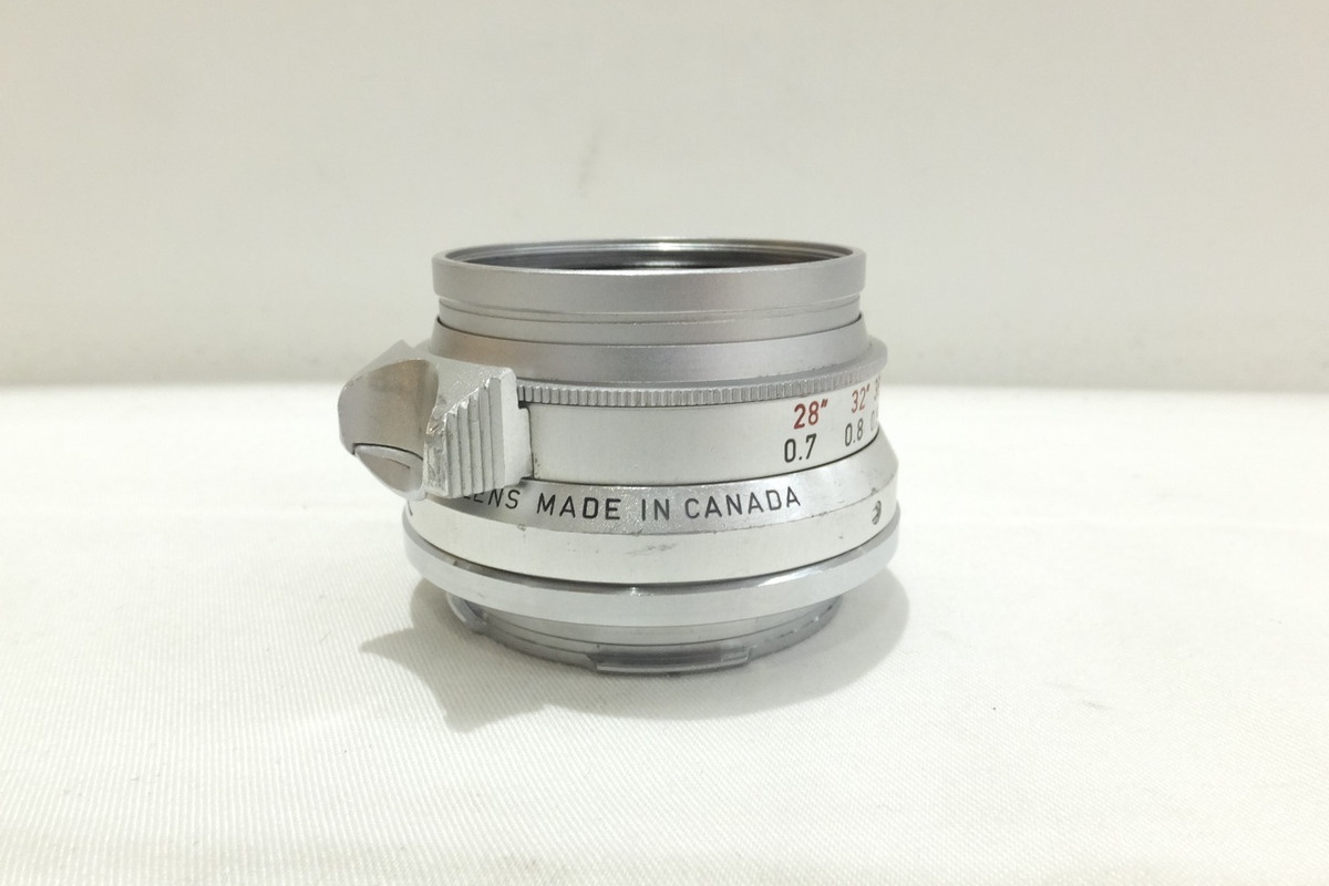 ライカ ズミクロンM 35mm F2 クローム 8枚玉