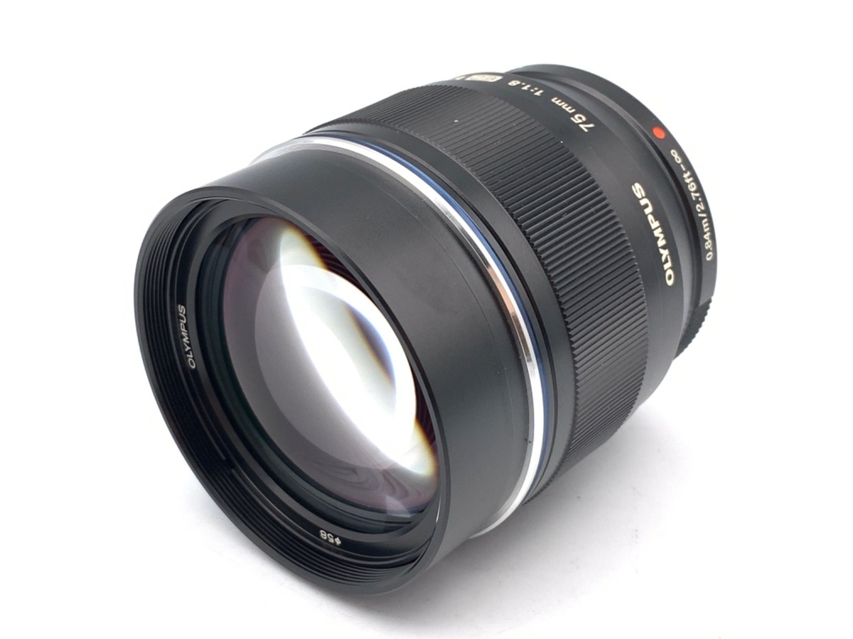 オリンパス M.ZUIKO DIGITAL ED 75mm F1.8 ブラック