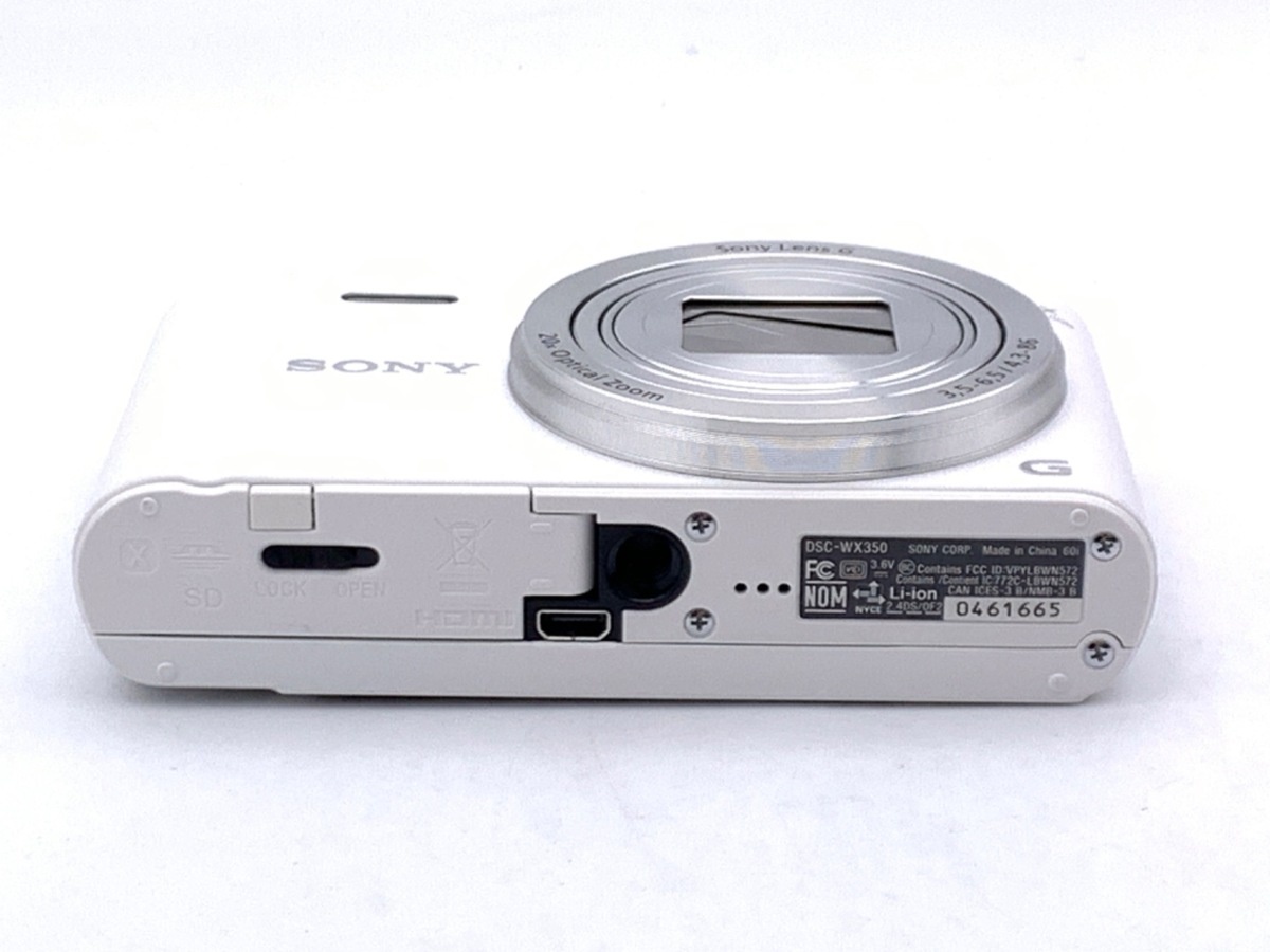 ソニー Cyber-shot DSC-WX350 W ホワイト
