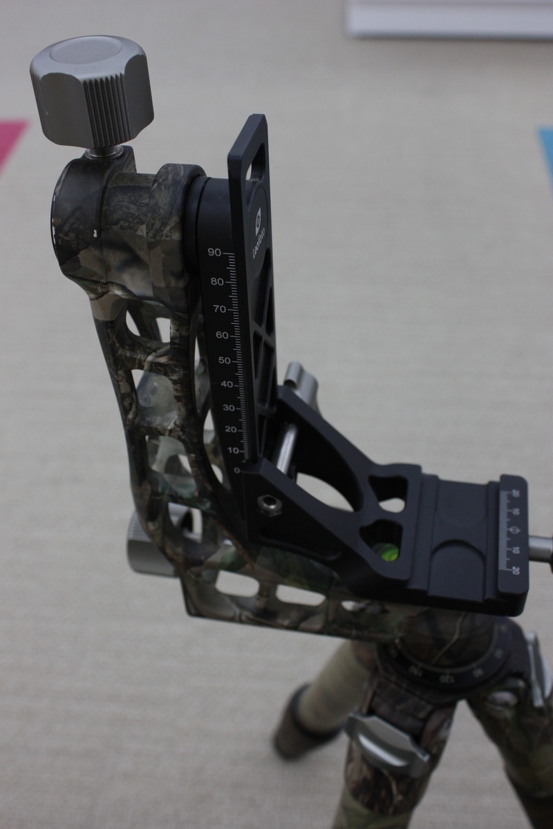 レオフォト LS-365C+PG-1(C) レンジャーシリーズ三脚 ジンバル雲台セット カモフラージュ