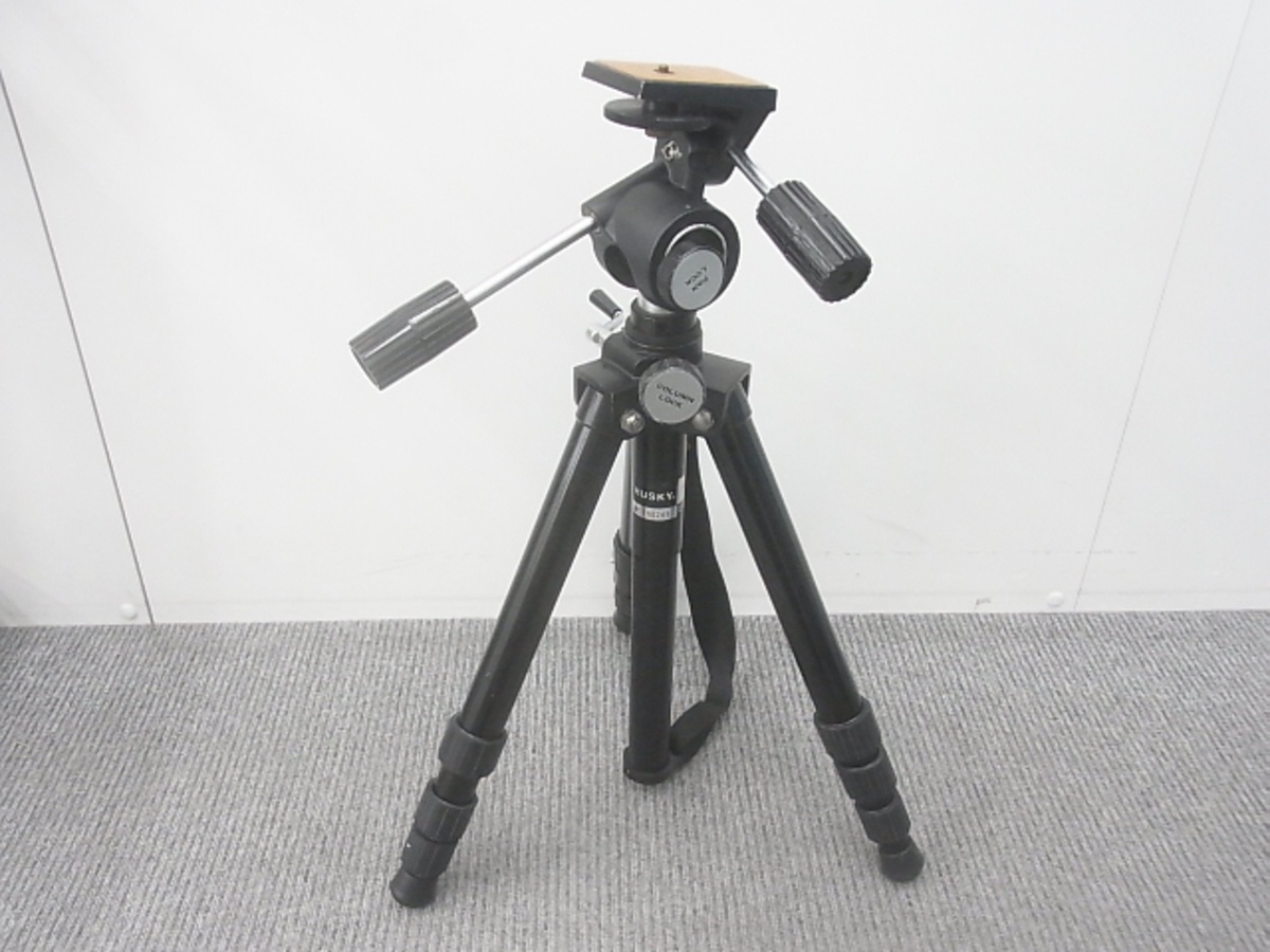 ハスキーショート4段三脚 #1001
