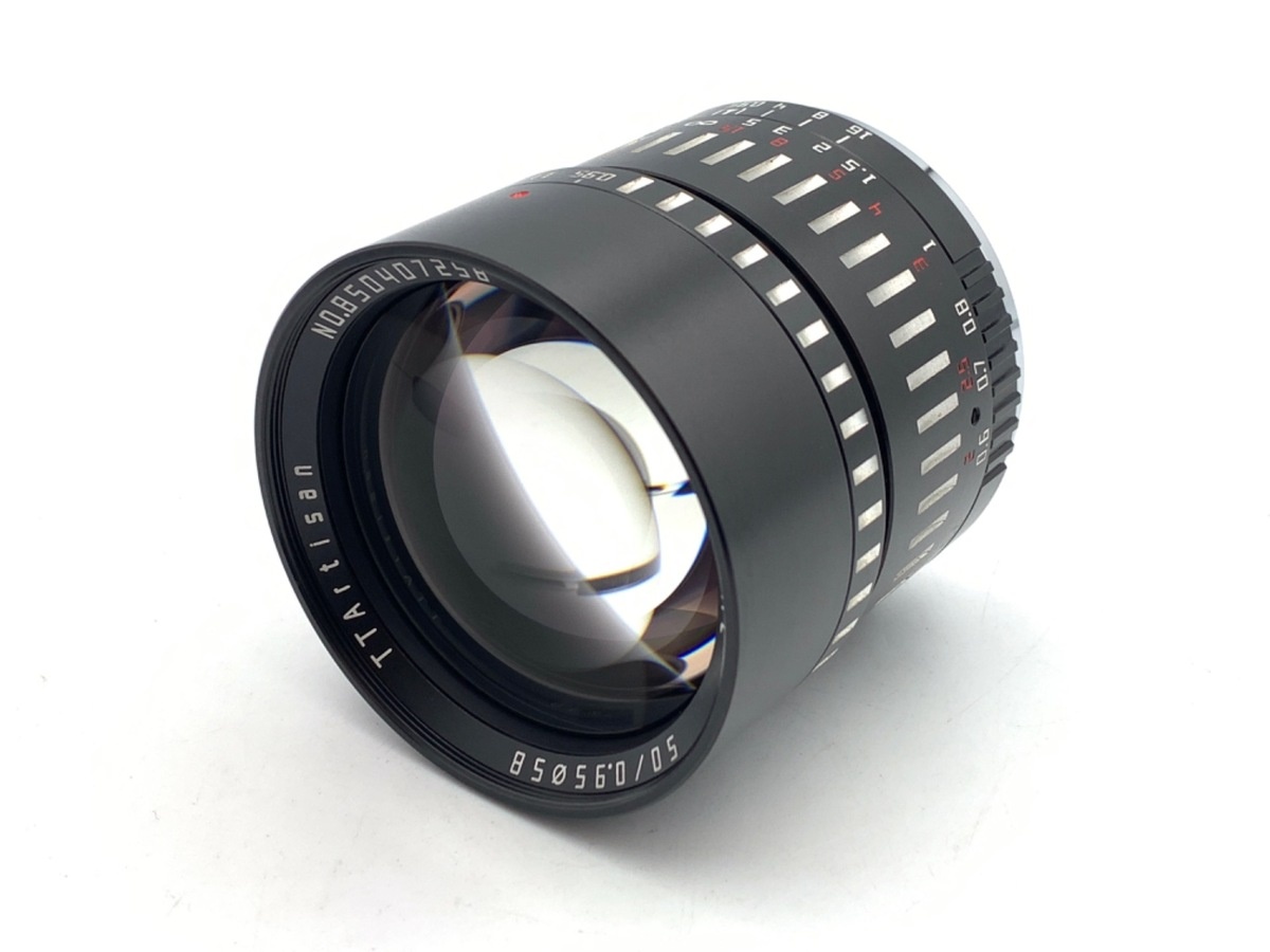 銘匠光学 TTArtisan 50mm f/0.95 C ソニーE用 ブラック×シルバー
