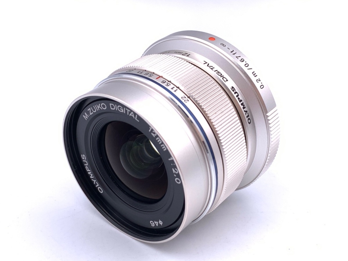 オリンパス M.ZUIKO DIGITAL ED 12mm F2.0 シルバー