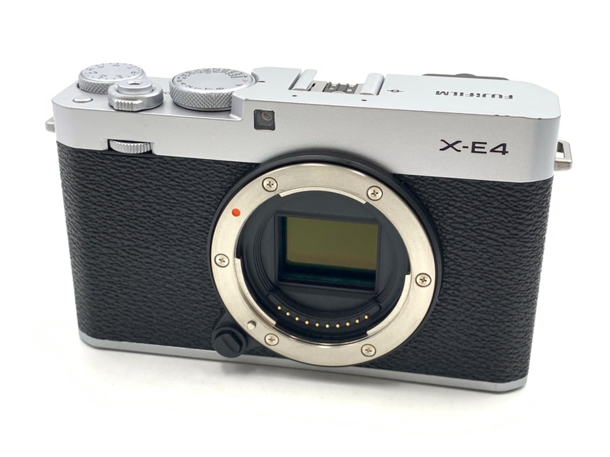 フジフイルム X-E4 ボディ シルバー