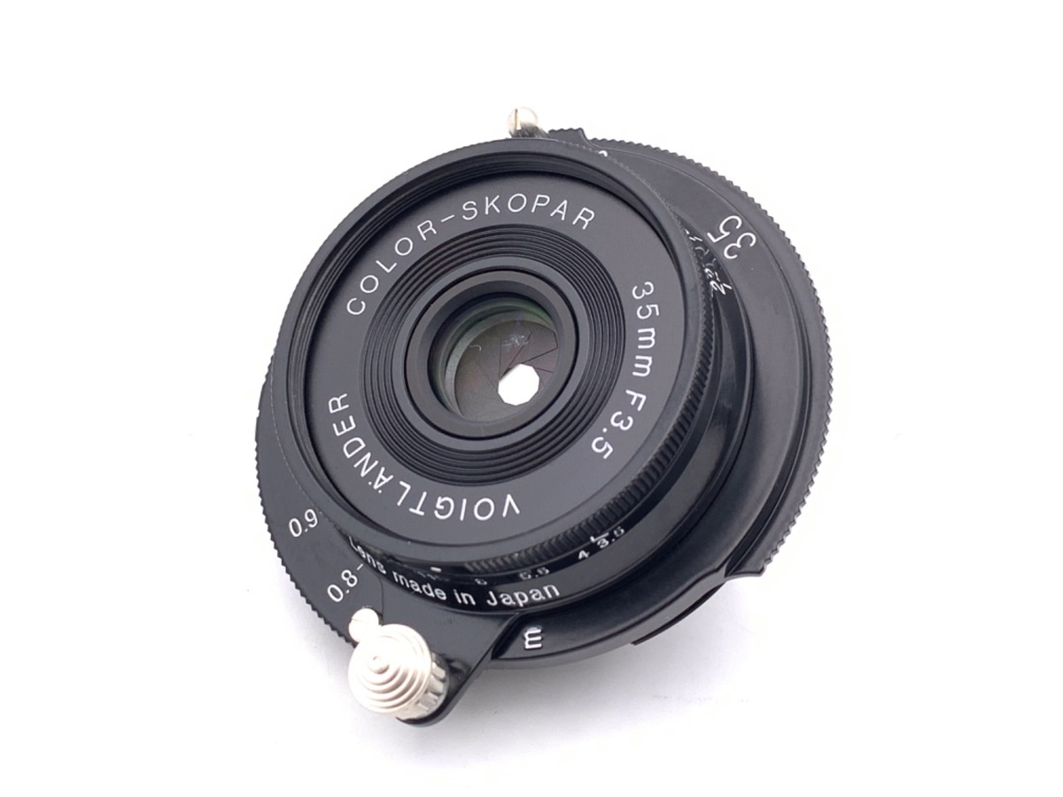 コシナ フォクトレンダー COLOR-SKOPAR 35mm F3.5 Aspherical VM ブラックペイント