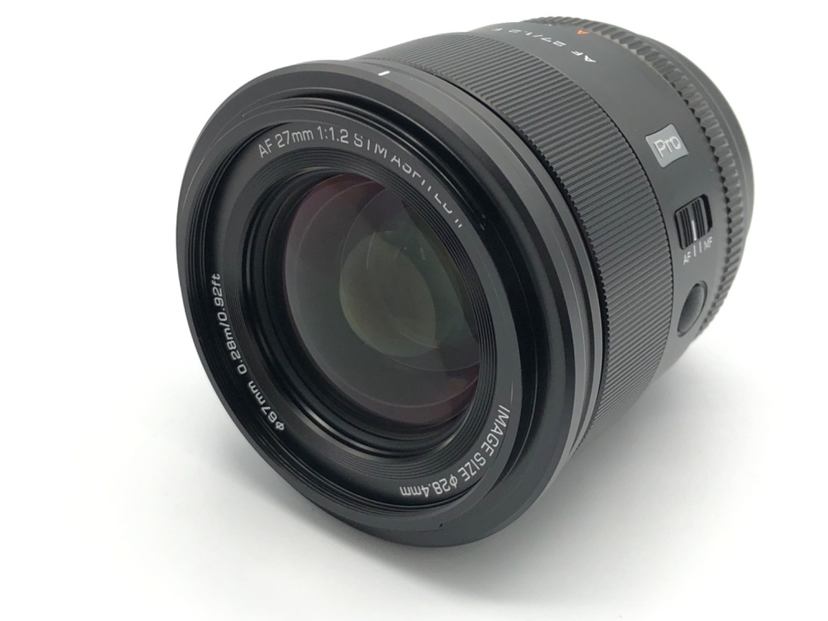 VILTROX AF 27mm F1.2 ソニーE用