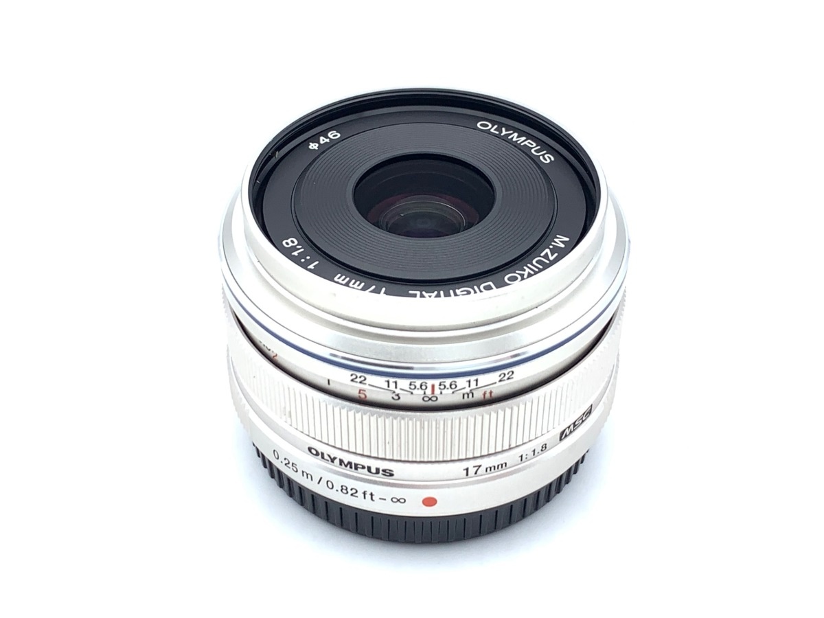 オリンパス M.ZUIKO DIGITAL 17mm F1.8 シルバー