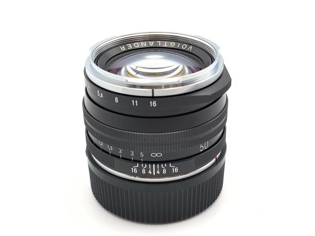 コシナ フォクトレンダー NOKTON Vintage Line 50mm F1.5 Aspherical II VM ブラック MC