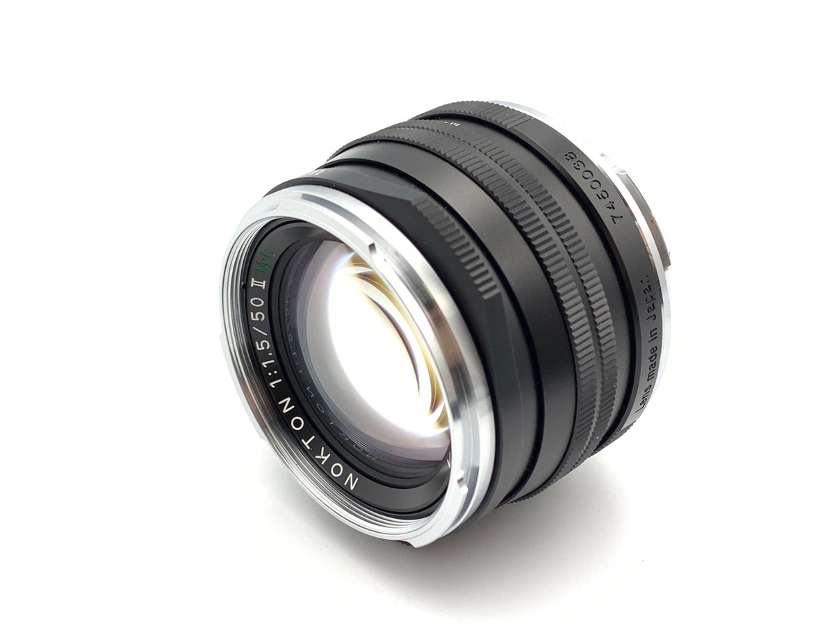 コシナ フォクトレンダー NOKTON Vintage Line 50mm F1.5 Aspherical II VM ブラック MC