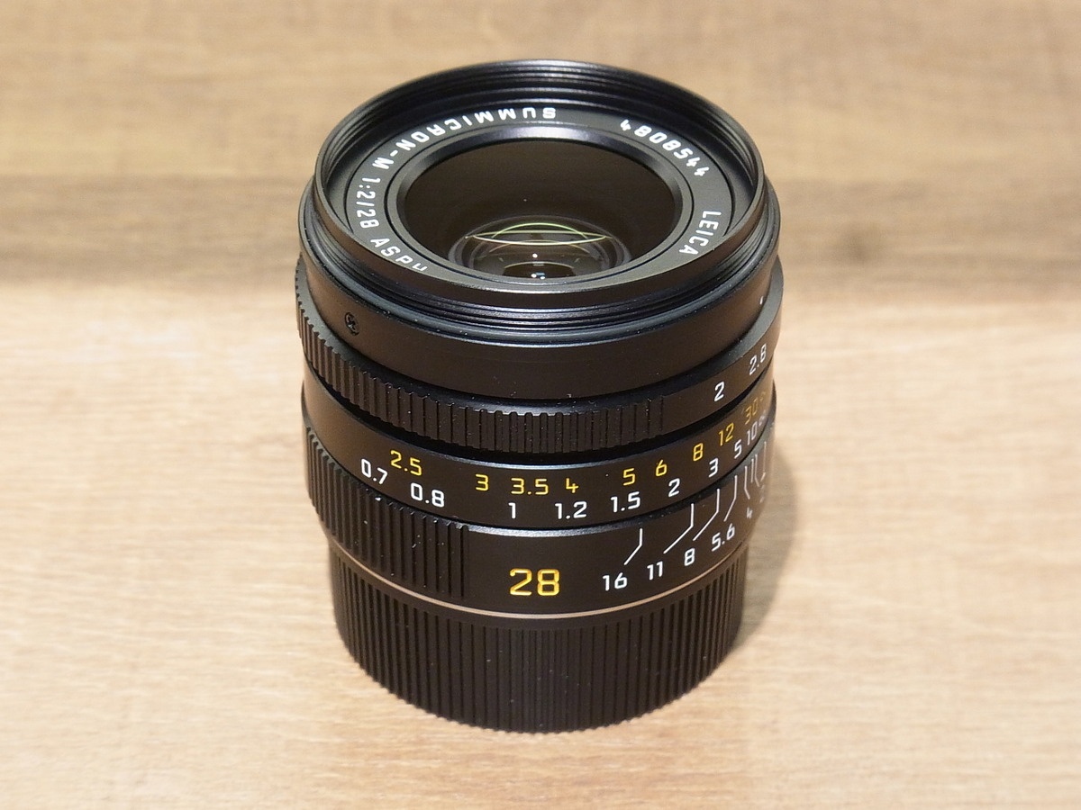 ライカ ズミクロン M f2/28mm ASPH. ブラック