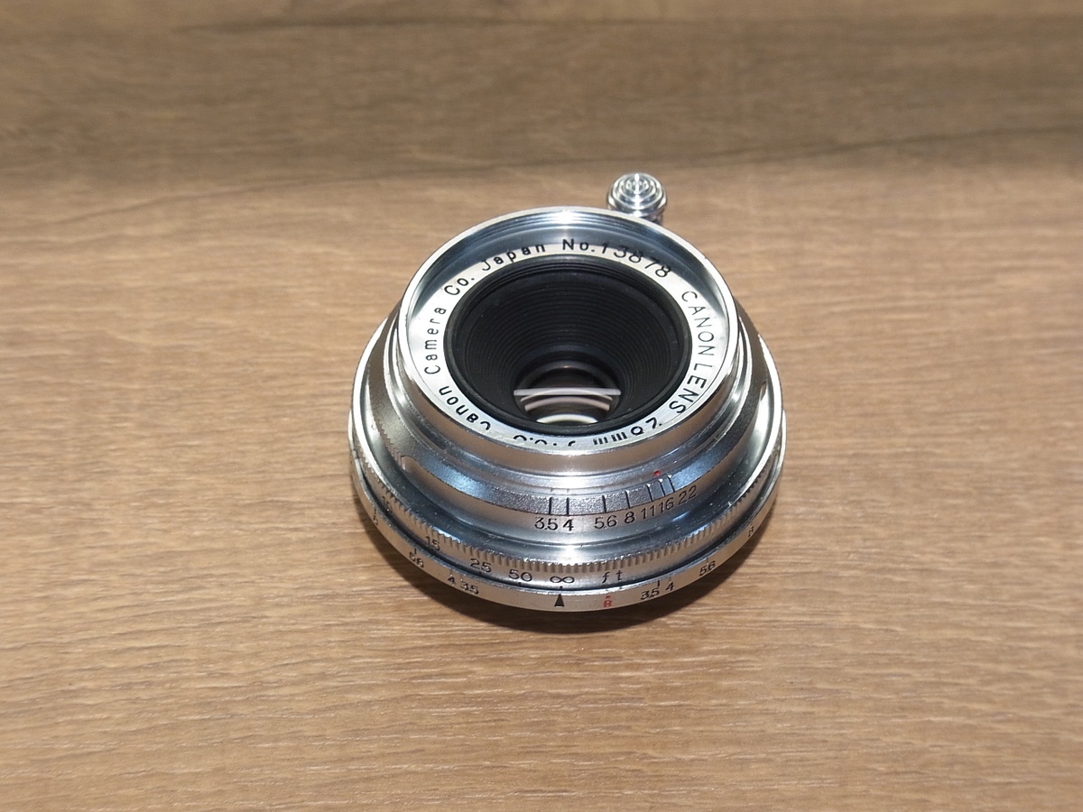 キヤノン CANON 28mm F3.5 Lマウント 初期