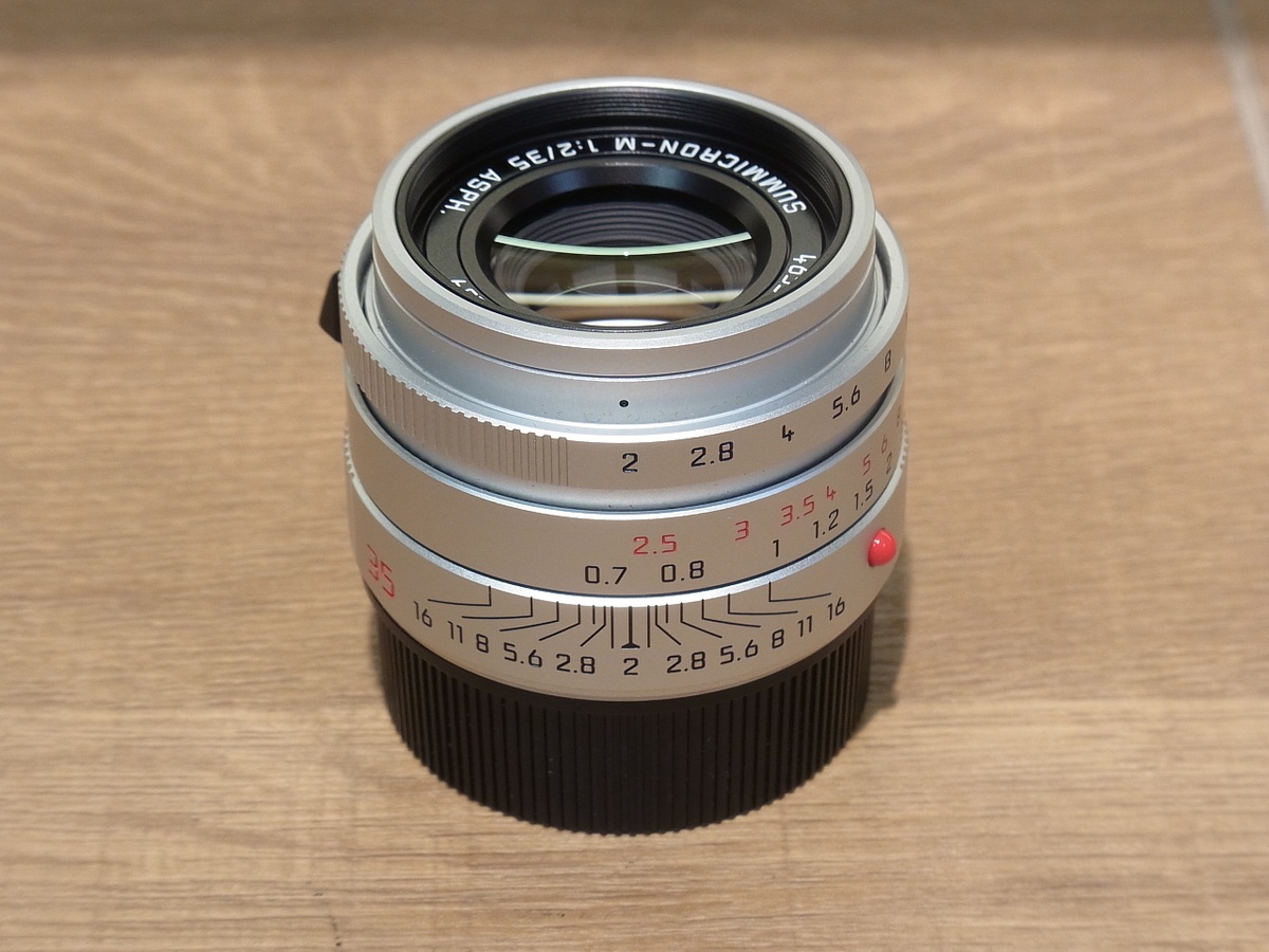 ライカ ズミクロン M f2/35mm ASPH. シルバー