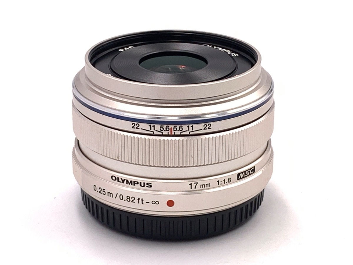 オリンパス M.ZUIKO DIGITAL 17mm F1.8 シルバー