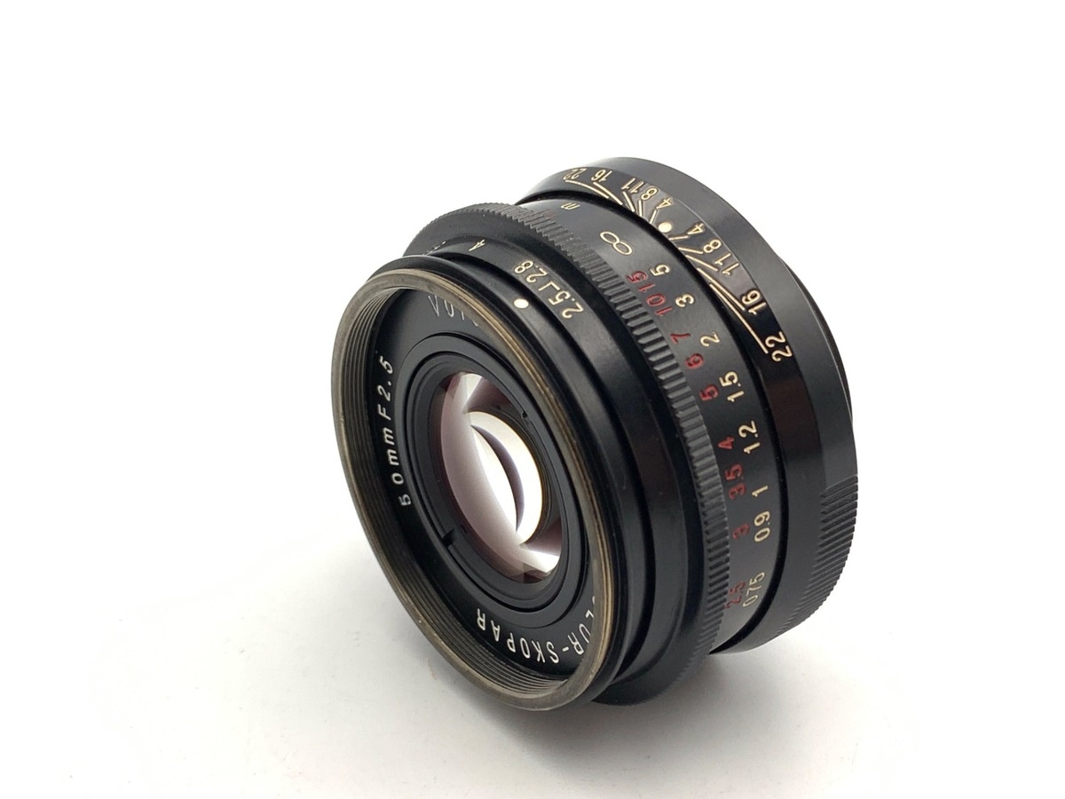 フォクトレンダー(Voigtlander)カラースコパ 50/2.5 ブラック L