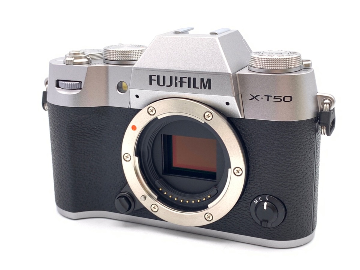 フジフイルム X-T50 JP ボディ シルバー