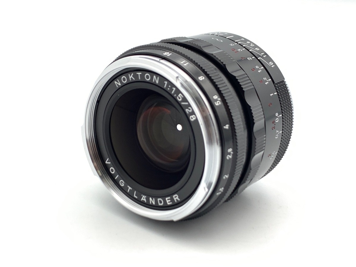 コシナ フォクトレンダー NOKTON Vintage Line 28mm F1.5 Aspherical VM Type II ブラックペイント