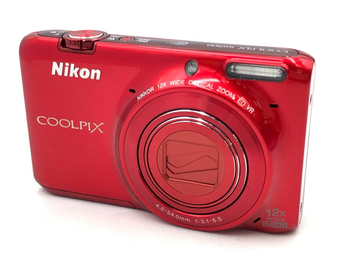 ニコン COOLPIX S6500 RD グロッシーレッド