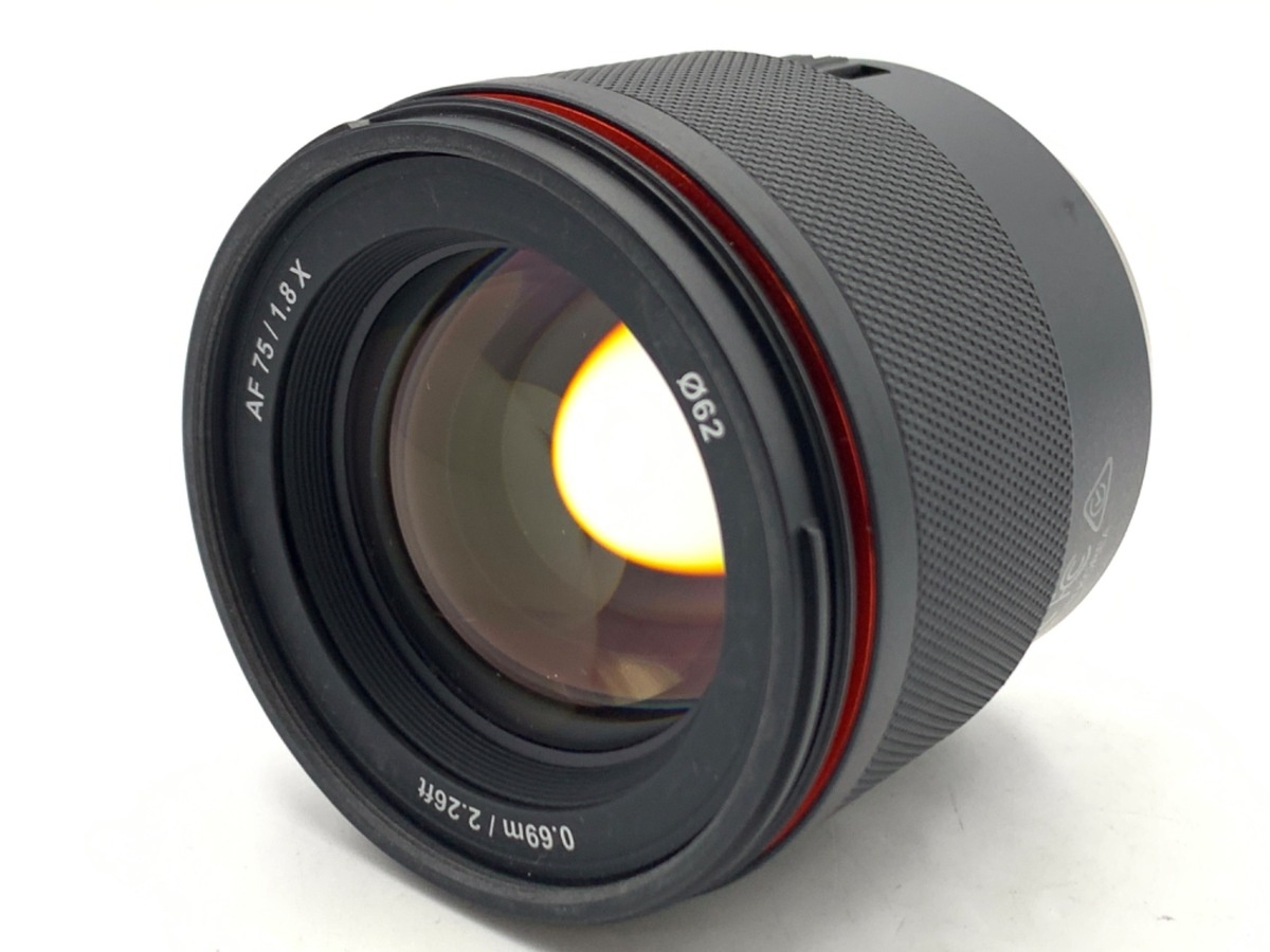 サムヤン AF 75mm F1.8 フジフイルムX用