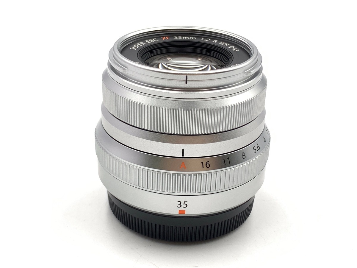 フジフイルム XF35mm F2 R WR シルバー