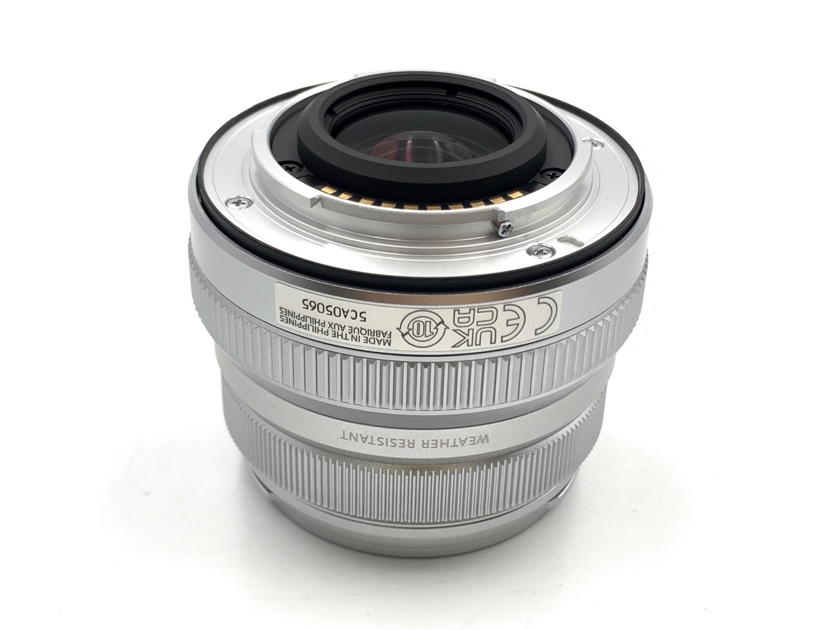 フジフイルム XF35mm F2 R WR シルバー