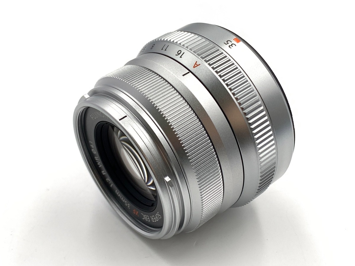 フジフイルム XF35mm F2 R WR シルバー