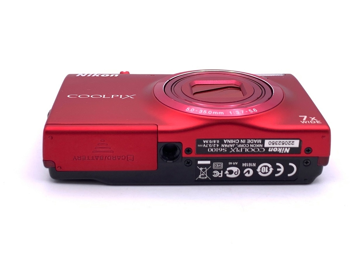 ニコン COOLPIX S6100 スーパーレッド