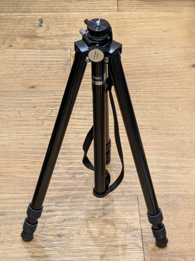 ハスキー 3段三脚 脚のみ 太ネジ