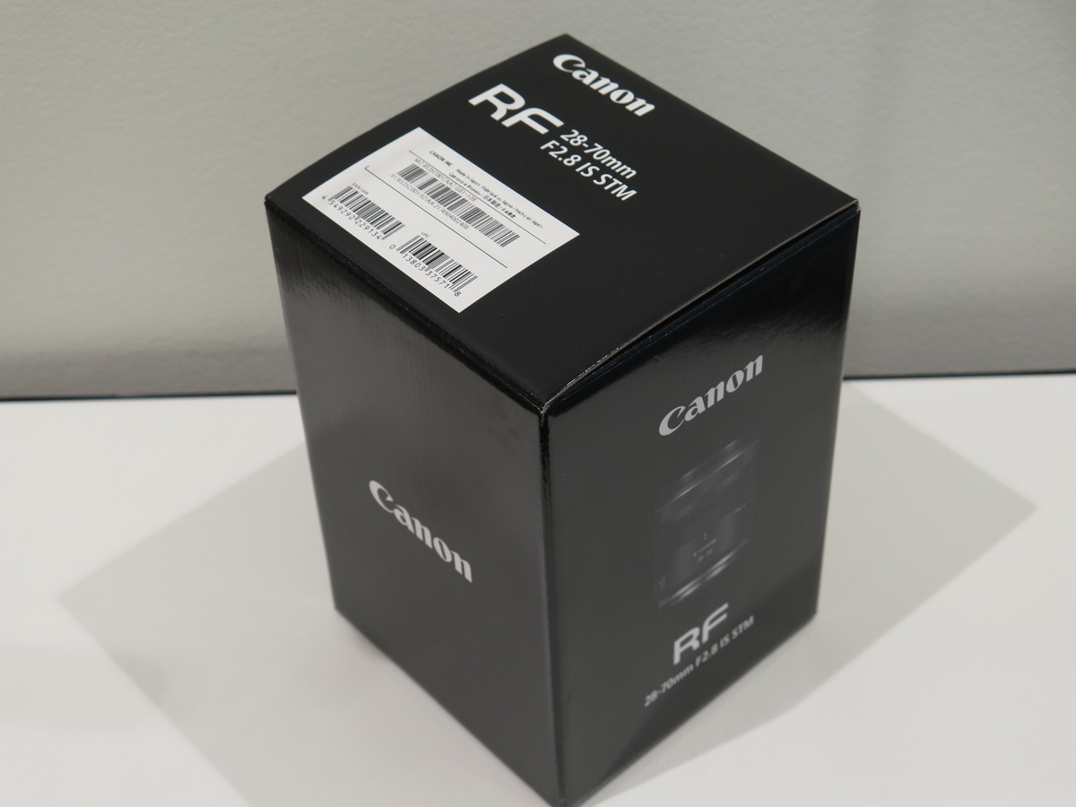 キヤノン RF28-70mm F2.8 IS STM
