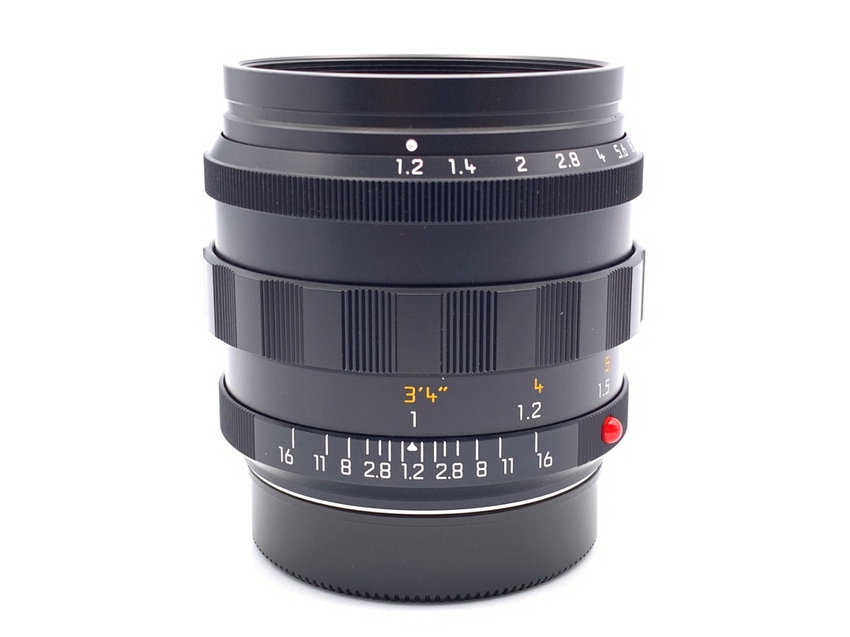 ライカ ノクティルックスM f1.2/50mm ASPH.ブラックアルマイト