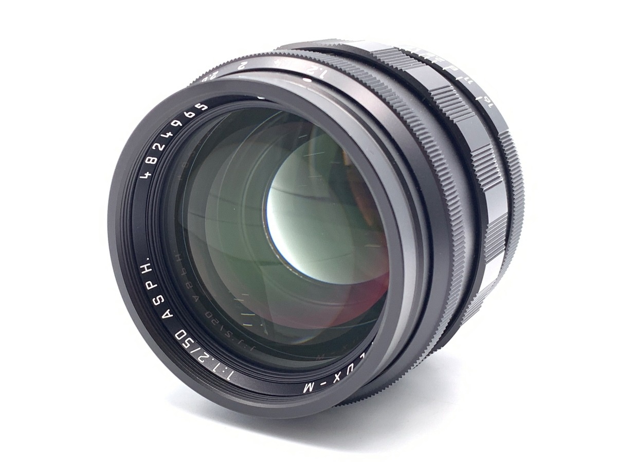 ライカ ノクティルックスM f1.2/50mm ASPH.ブラックアルマイト