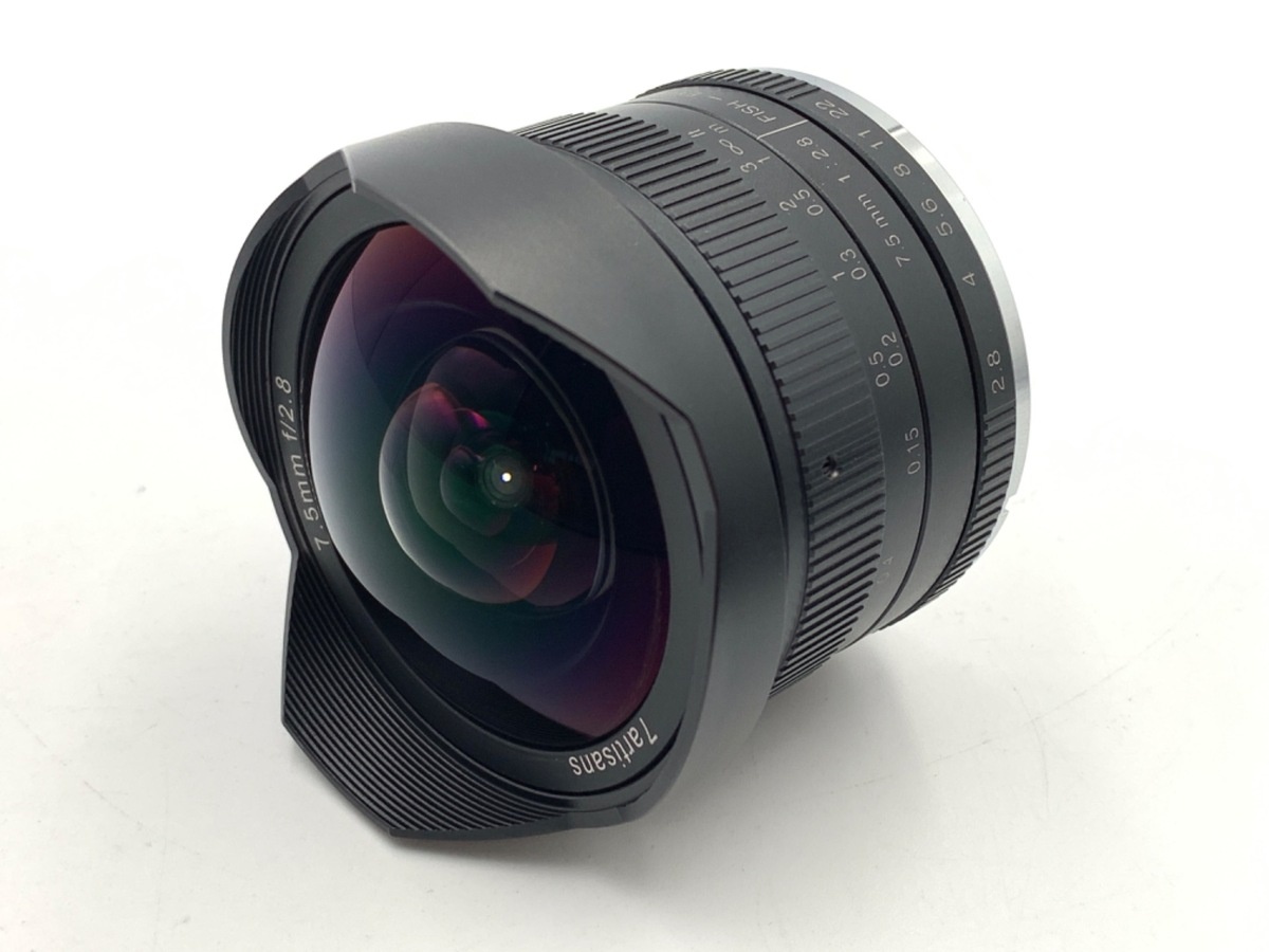 七工匠 7Artisans 75MB2 7.5mmF2.8 Fish-eye2 キヤノンEF-M用