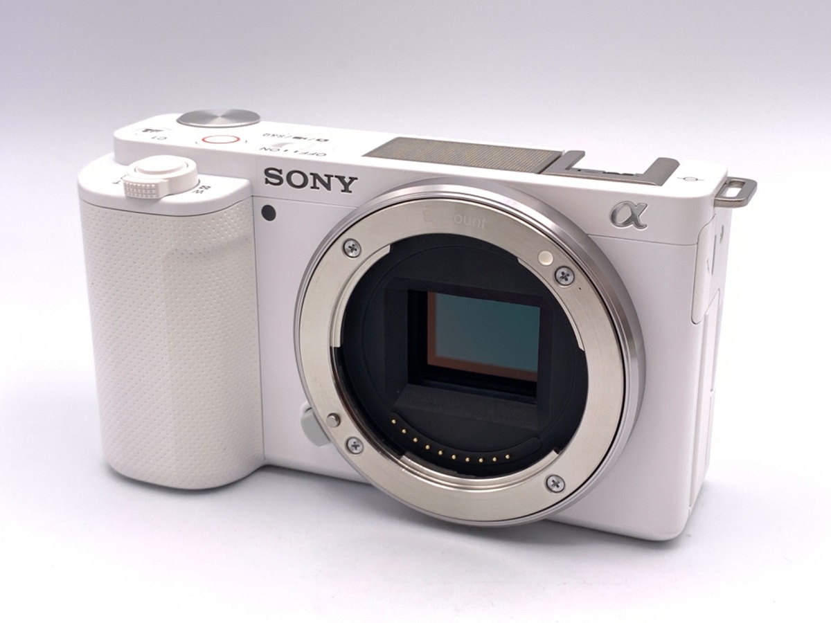 ソニー VLOGCAM ZV-E10 ボディ ホワイト